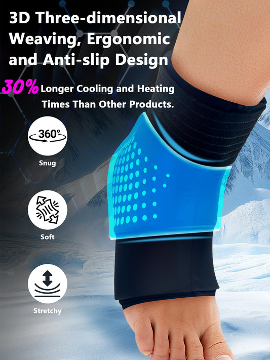 Onlyfacap Plantar Fasciitis Ankle Ice Pack Wrap