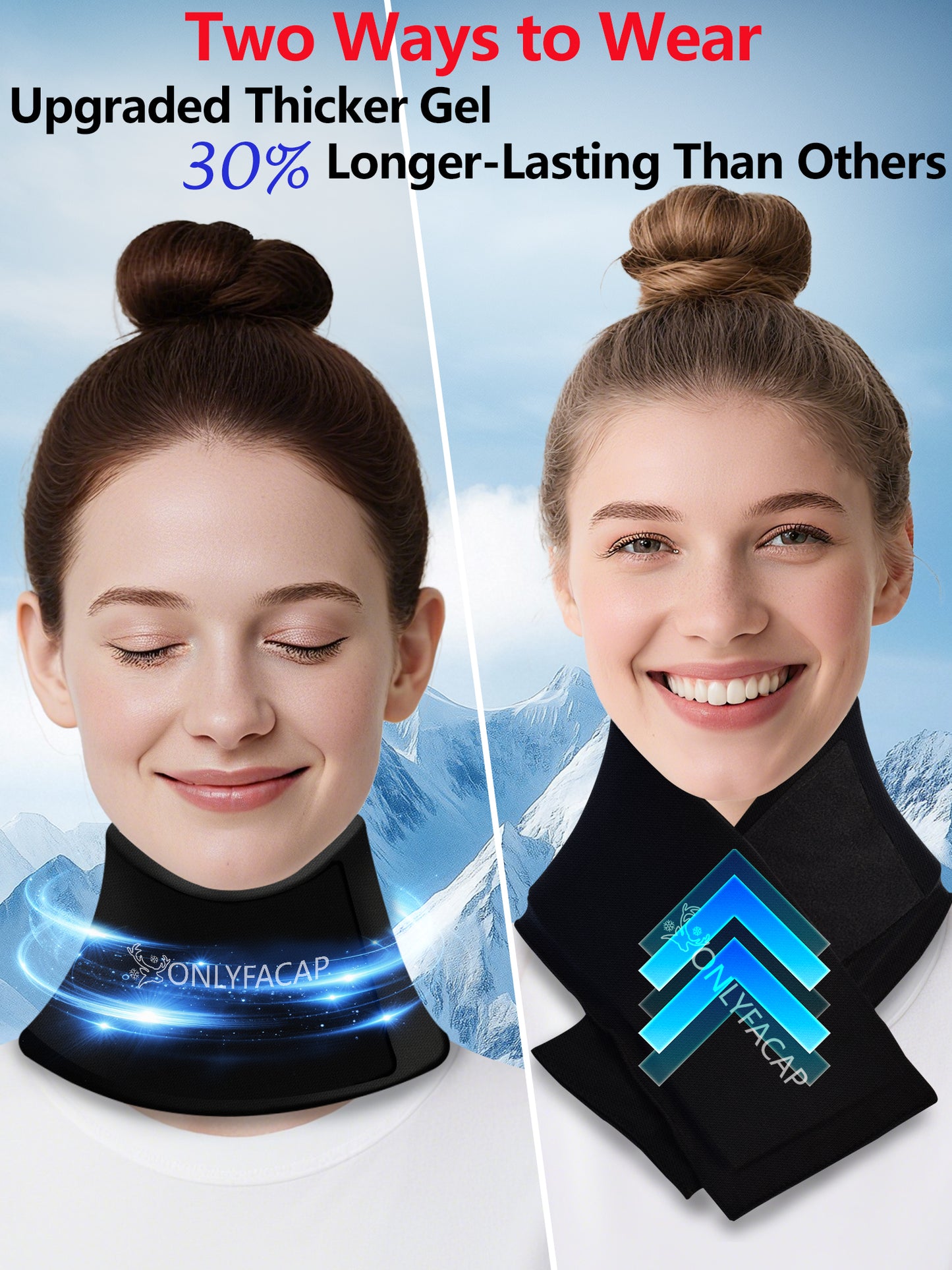 Only facap Neck Ice Pack Wrap
