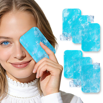 Hot and cold compress ice packs - 6-pack