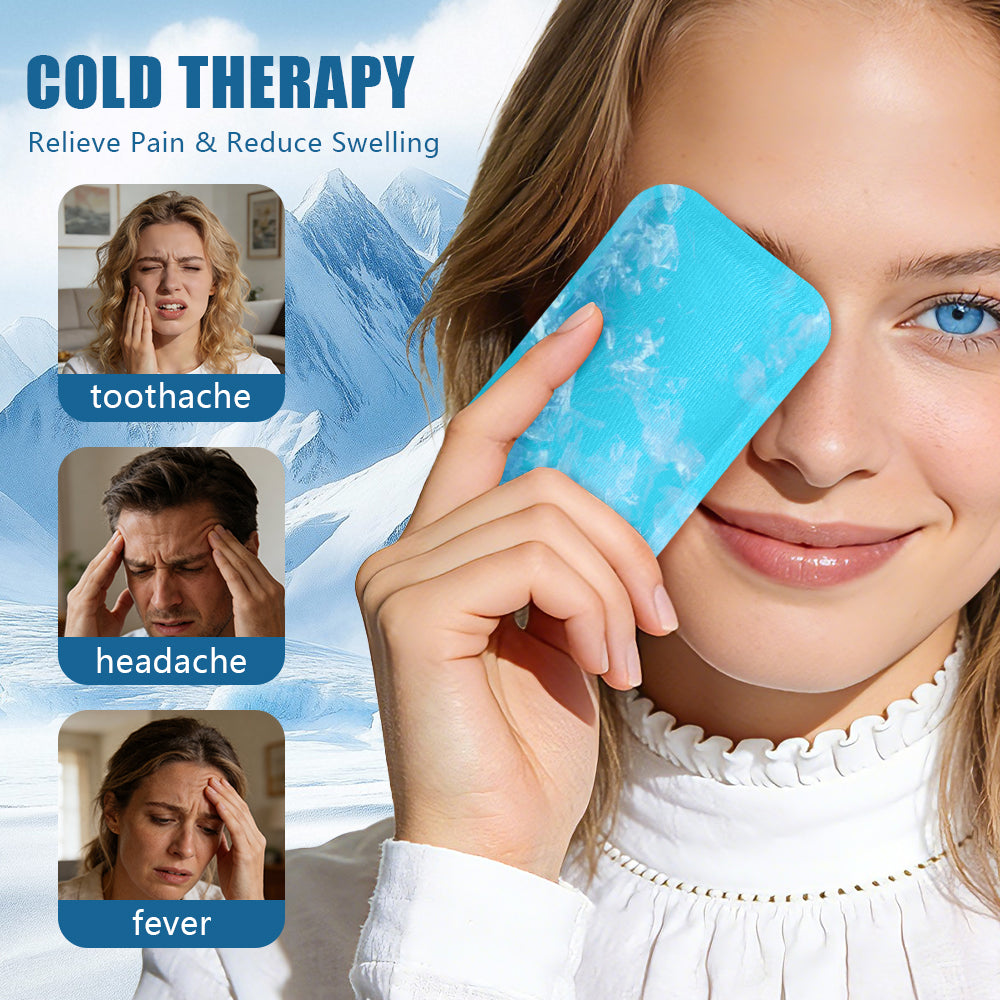 Hot and cold compress ice packs - 6-pack