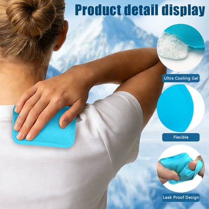 Hot and cold compress ice packs - 6-pack