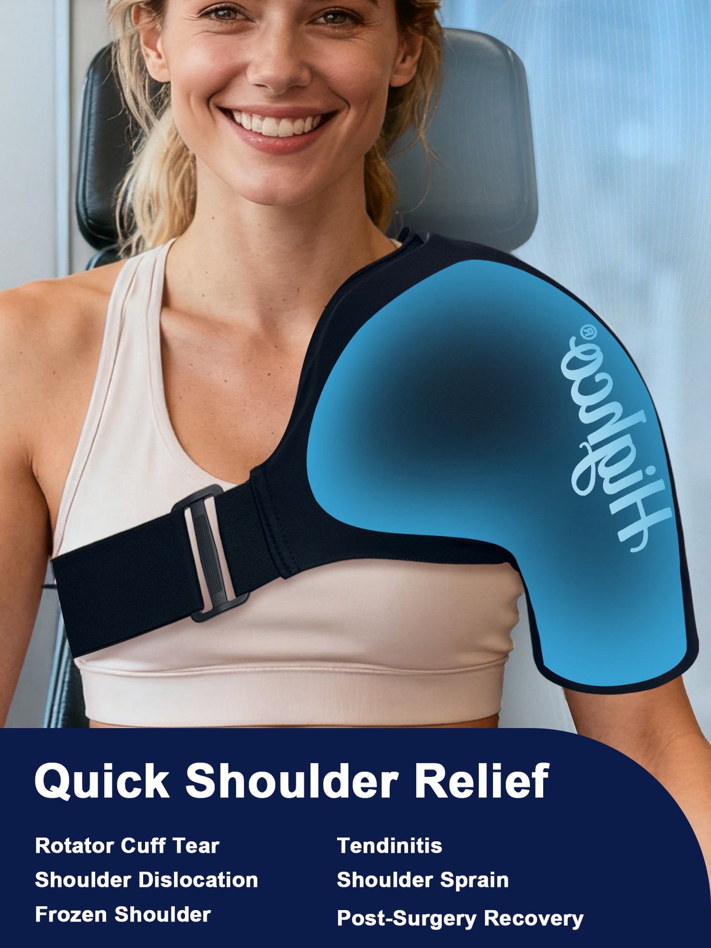Highco Shoulder Ice Pack Brace