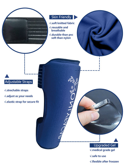 Onlyfacap Calf Pain Relief Ice Pack
