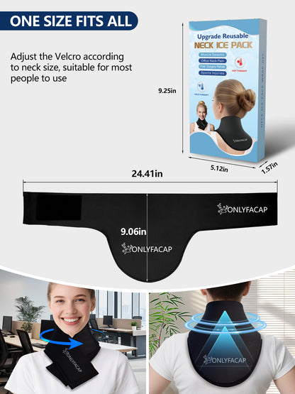 Only facap Neck Ice Pack Wrap