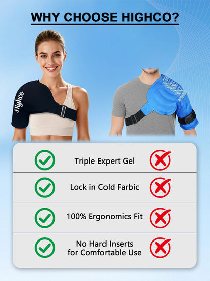 Highco Shoulder Ice Pack Brace