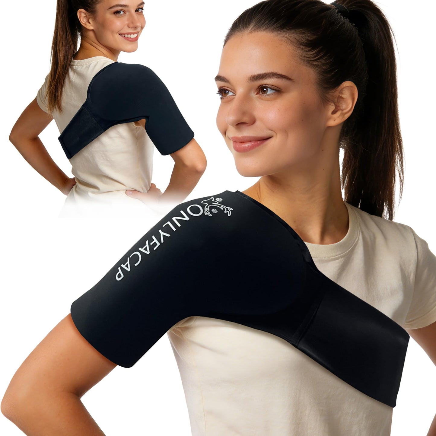 Only facap Shoulder Ice Pack Wrap